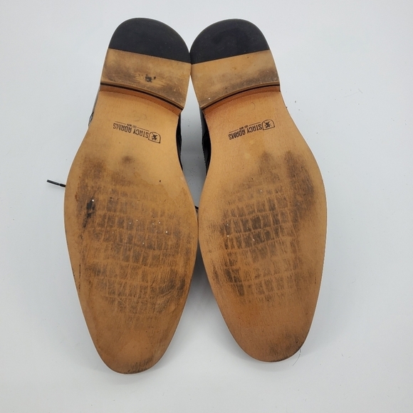 Stacy Adam leather wingtip oxford men's size 13 - Picture 7 of 7